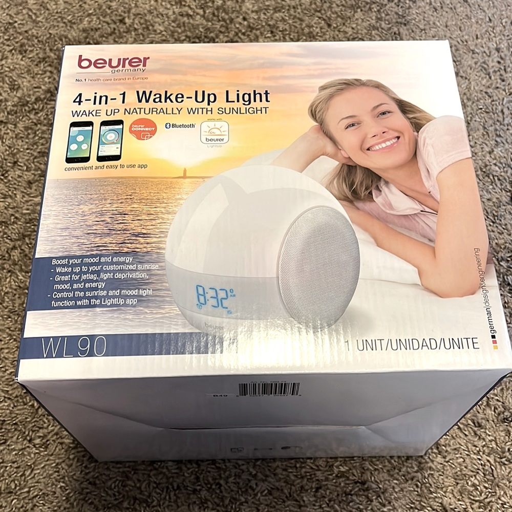 Brand New Beurer 4-in-1 Wake Up Light